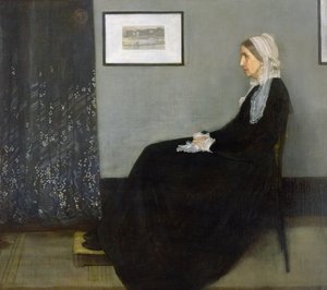 Arranjo em Cinza e Preto No.1 (Retrato da Mãe de Artistas)